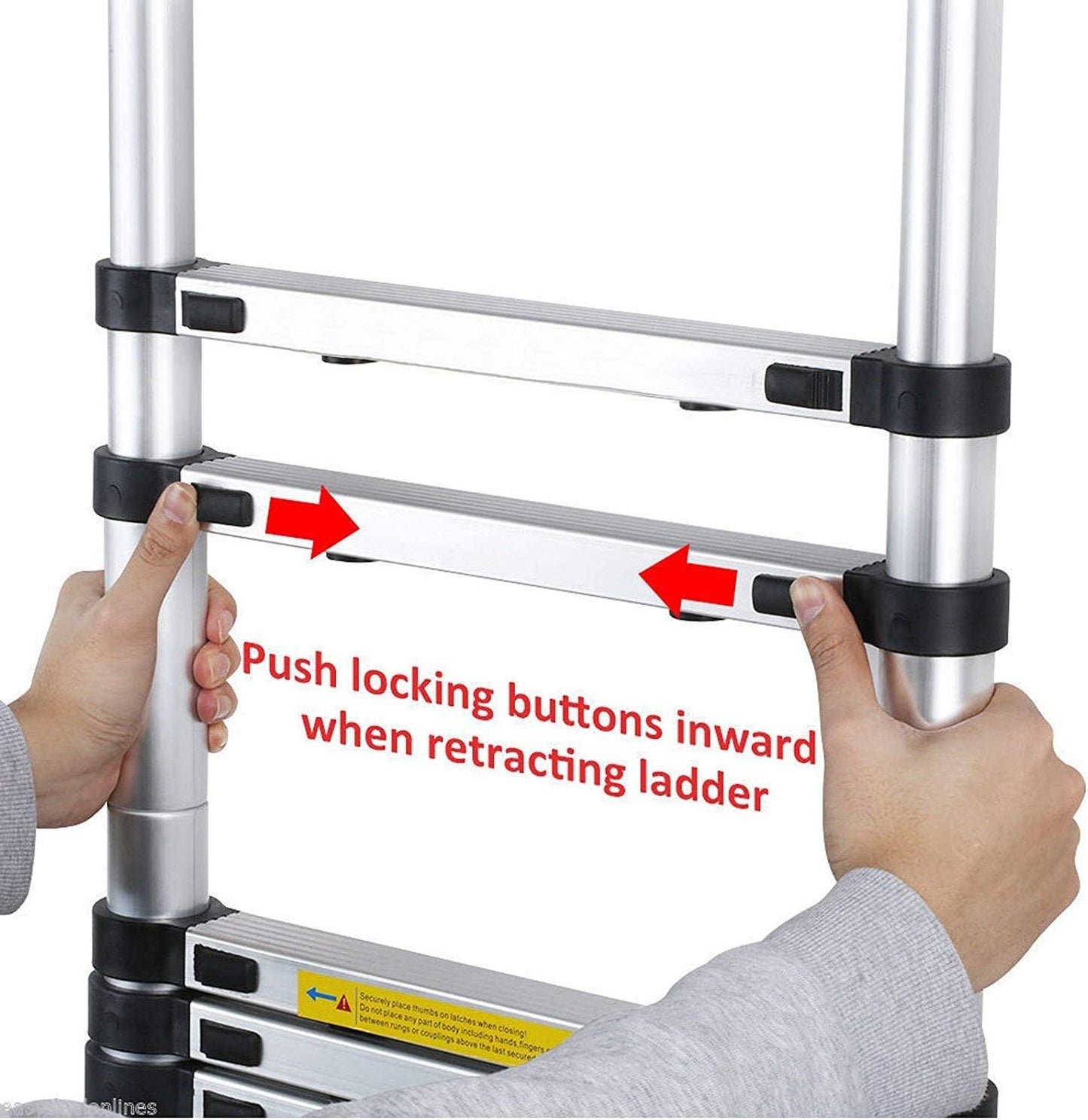8.5 FT Telescoping Extension Ladder