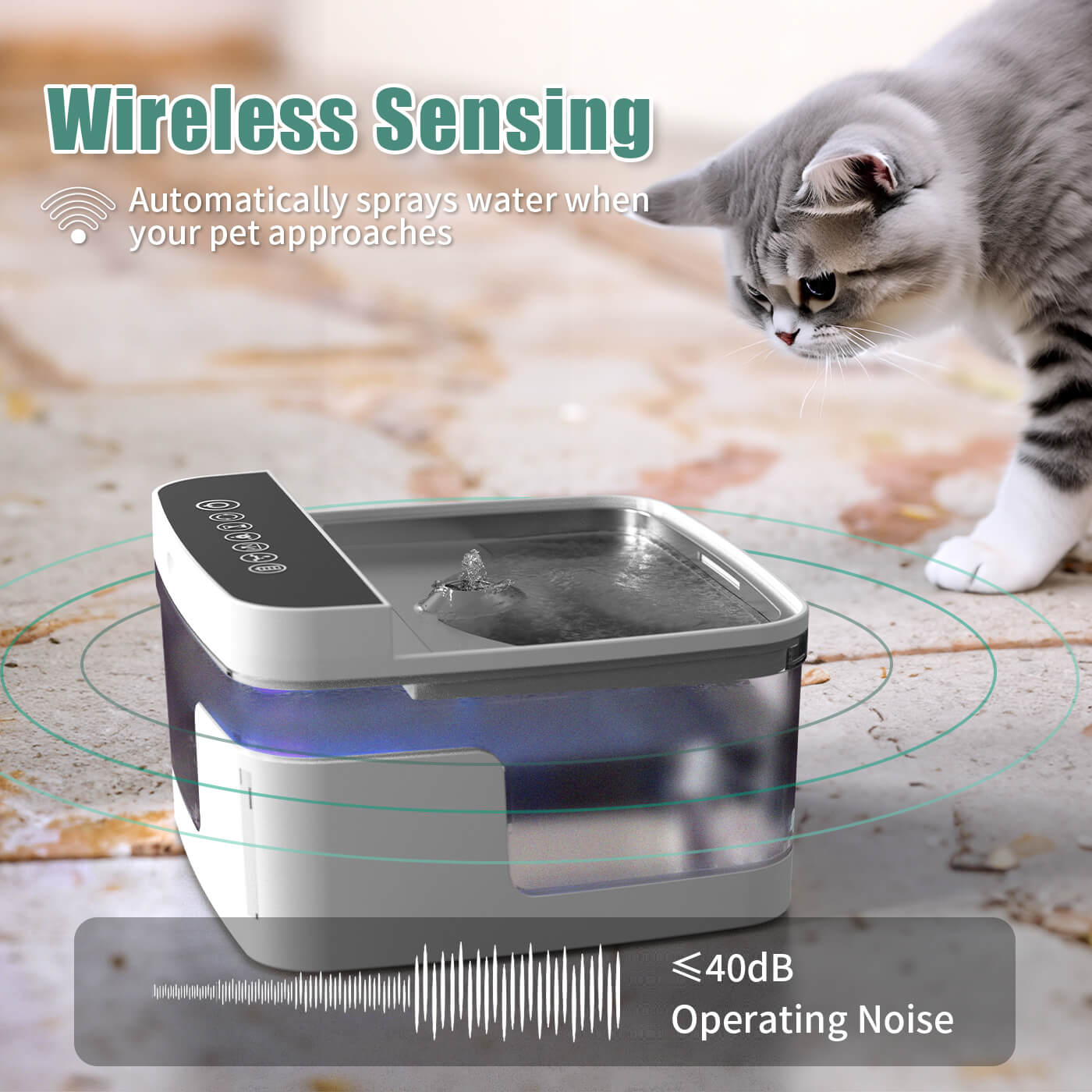 Automatic Pet Water Fountain
