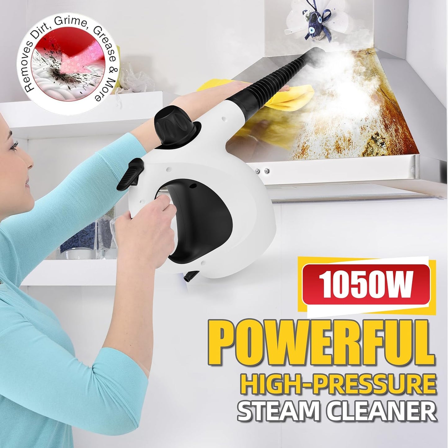 Handheld Pressurized Steam Cleaner