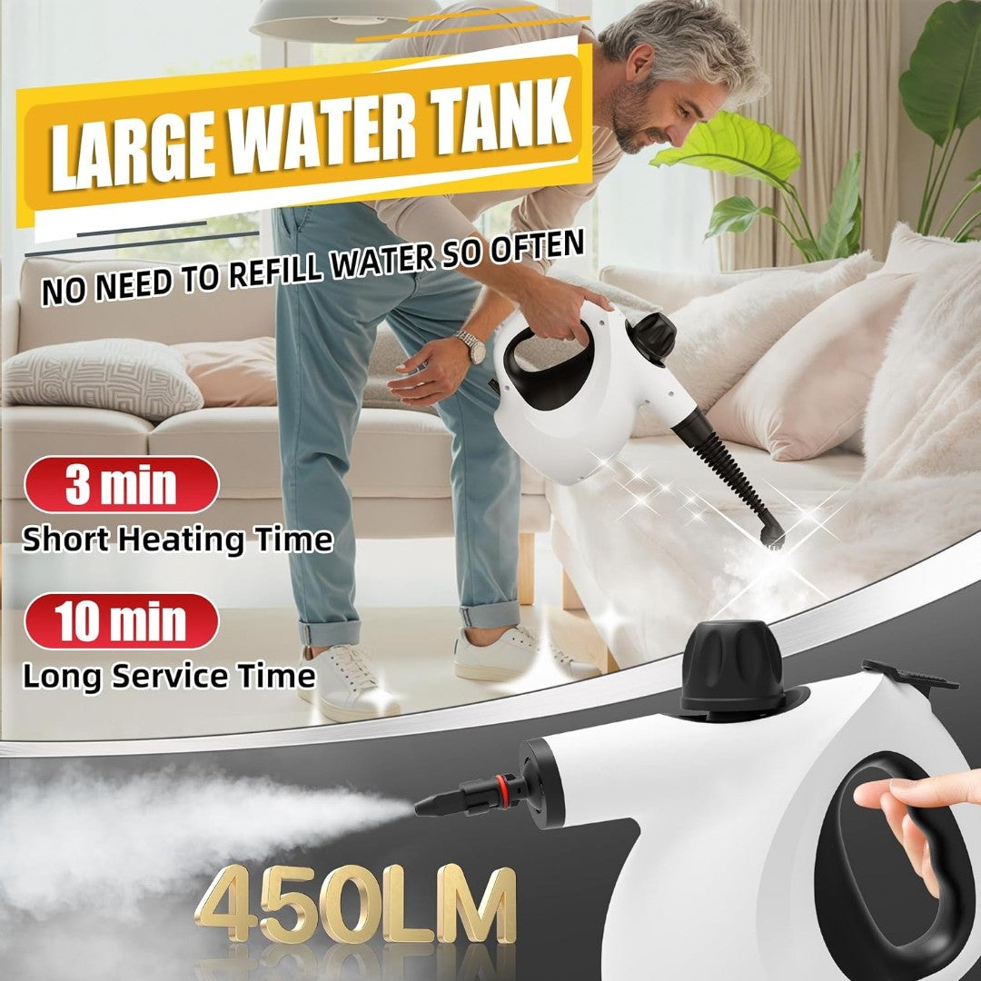 Handheld Pressurized Steam Cleaner