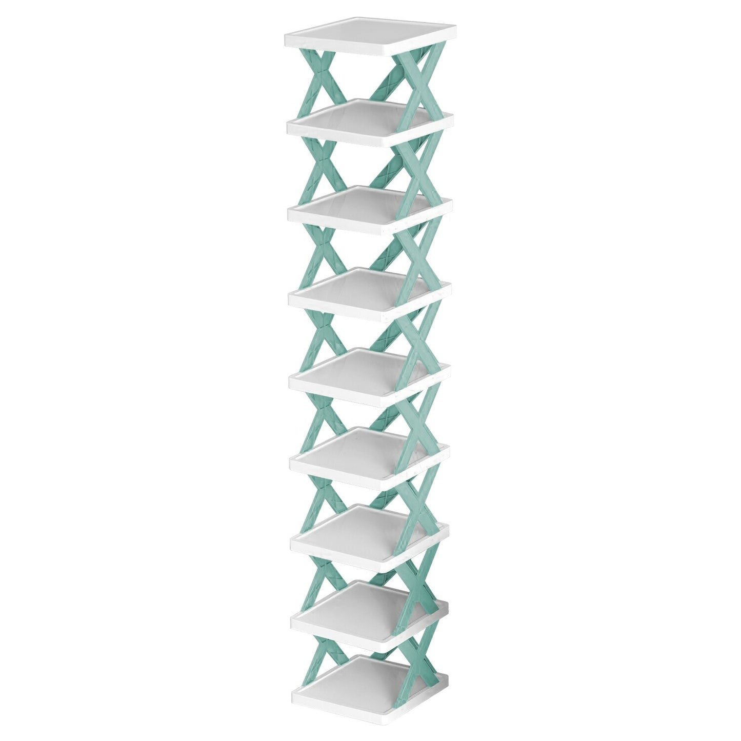 9-Tier Narrow Vertical Shoe Rack