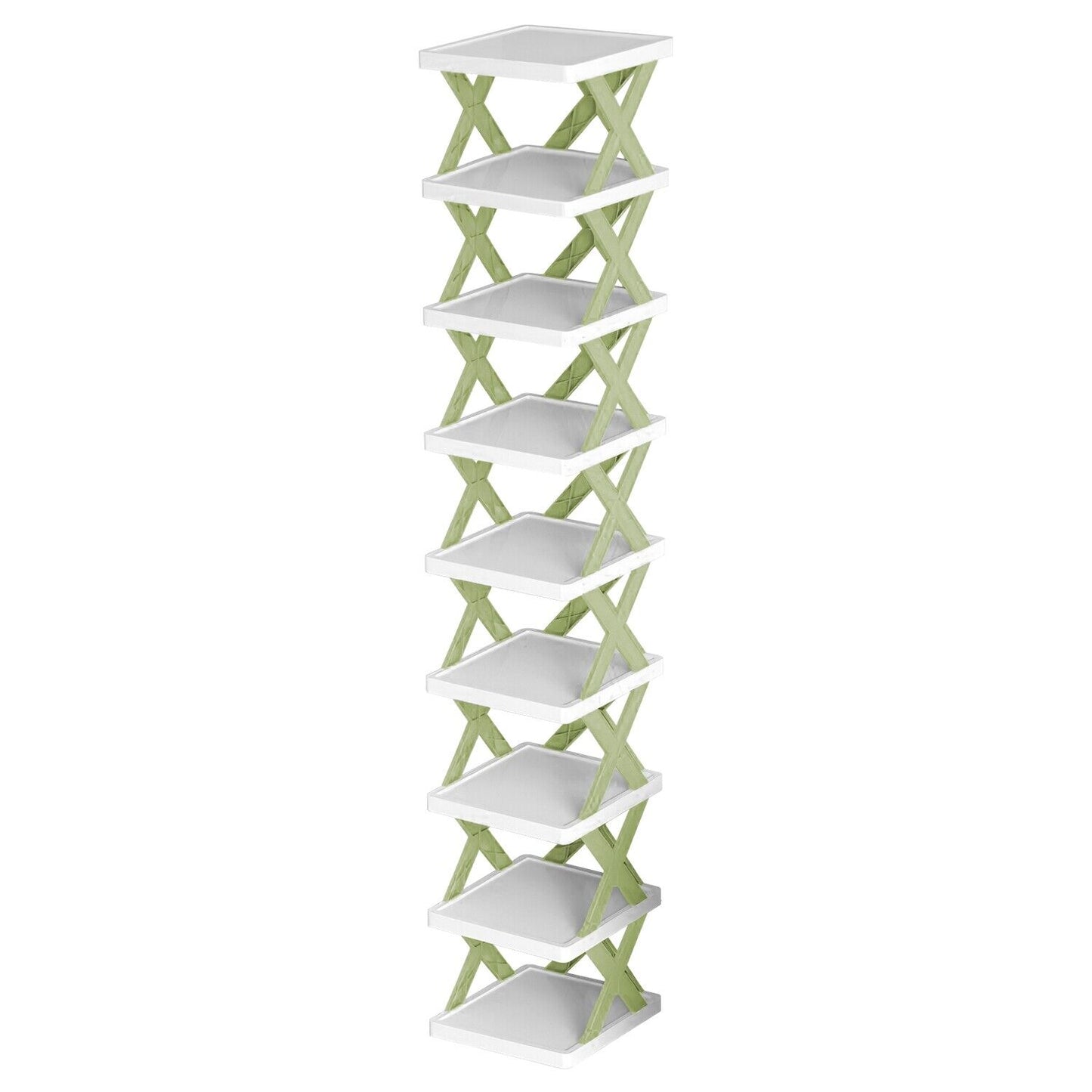 9-Tier Narrow Vertical Shoe Rack