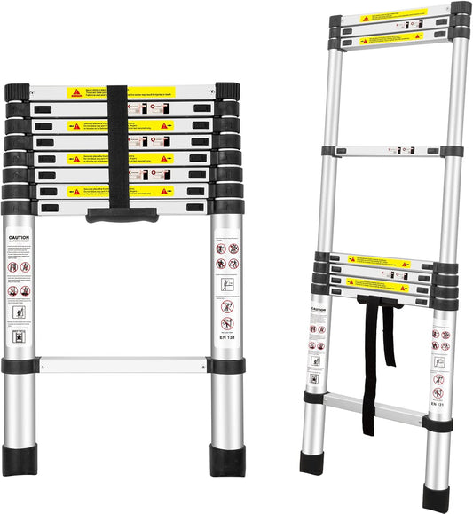 8.5 FT Telescoping Extension Ladder