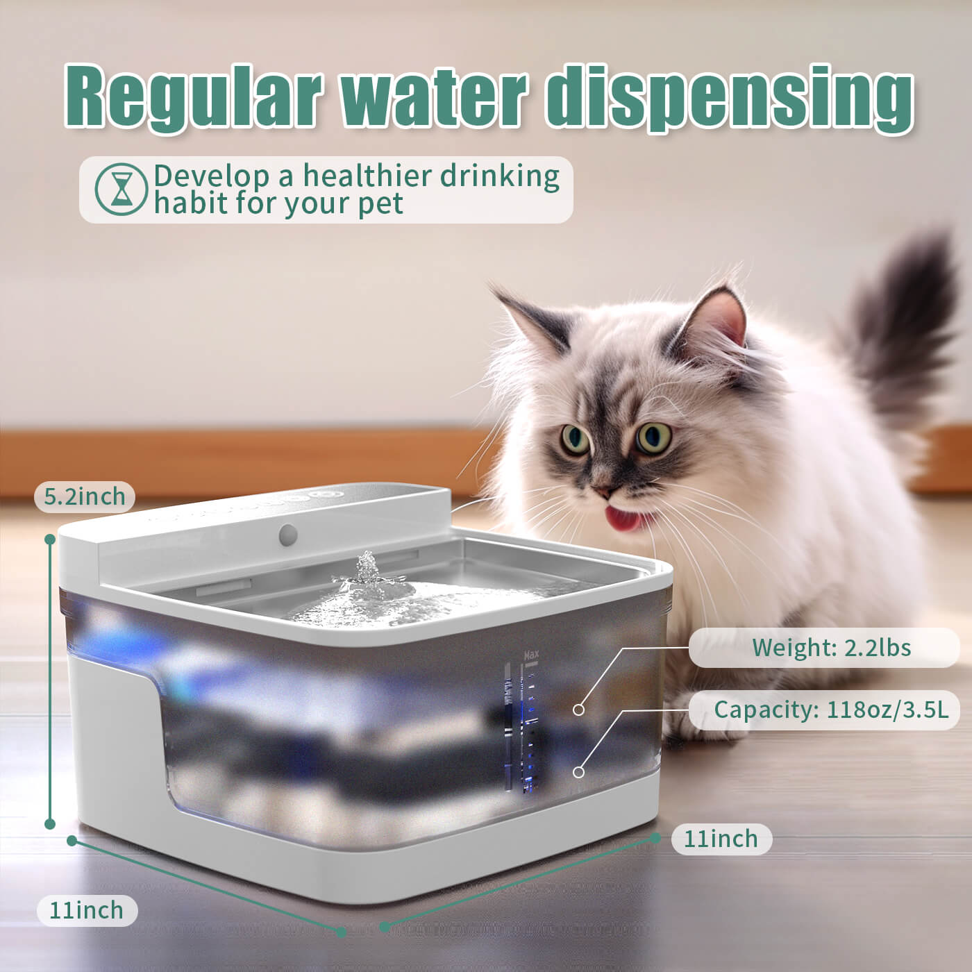 Automatic Pet Water Fountain