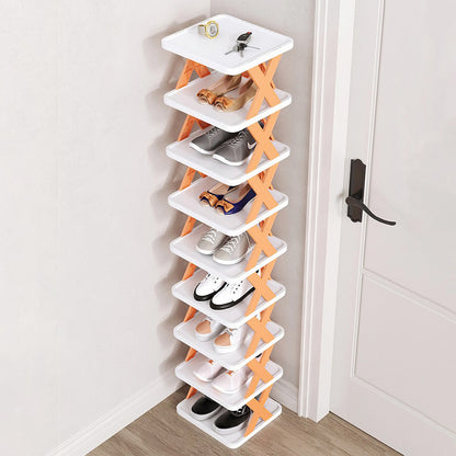 9-Tier Narrow Vertical Shoe Rack