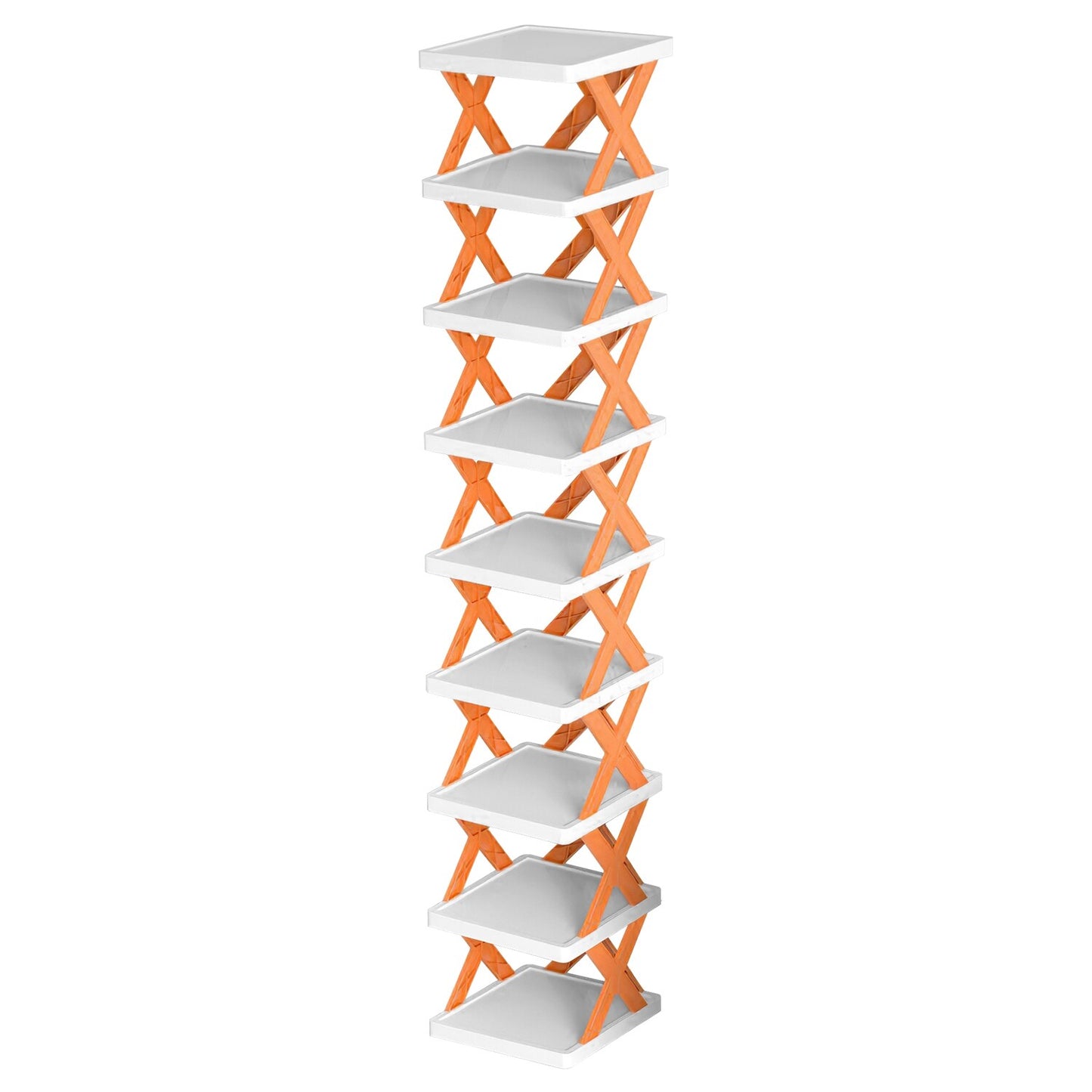 9-Tier Narrow Vertical Shoe Rack