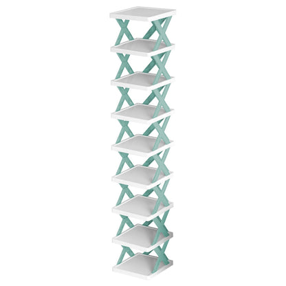 9-Tier Narrow Vertical Shoe Rack