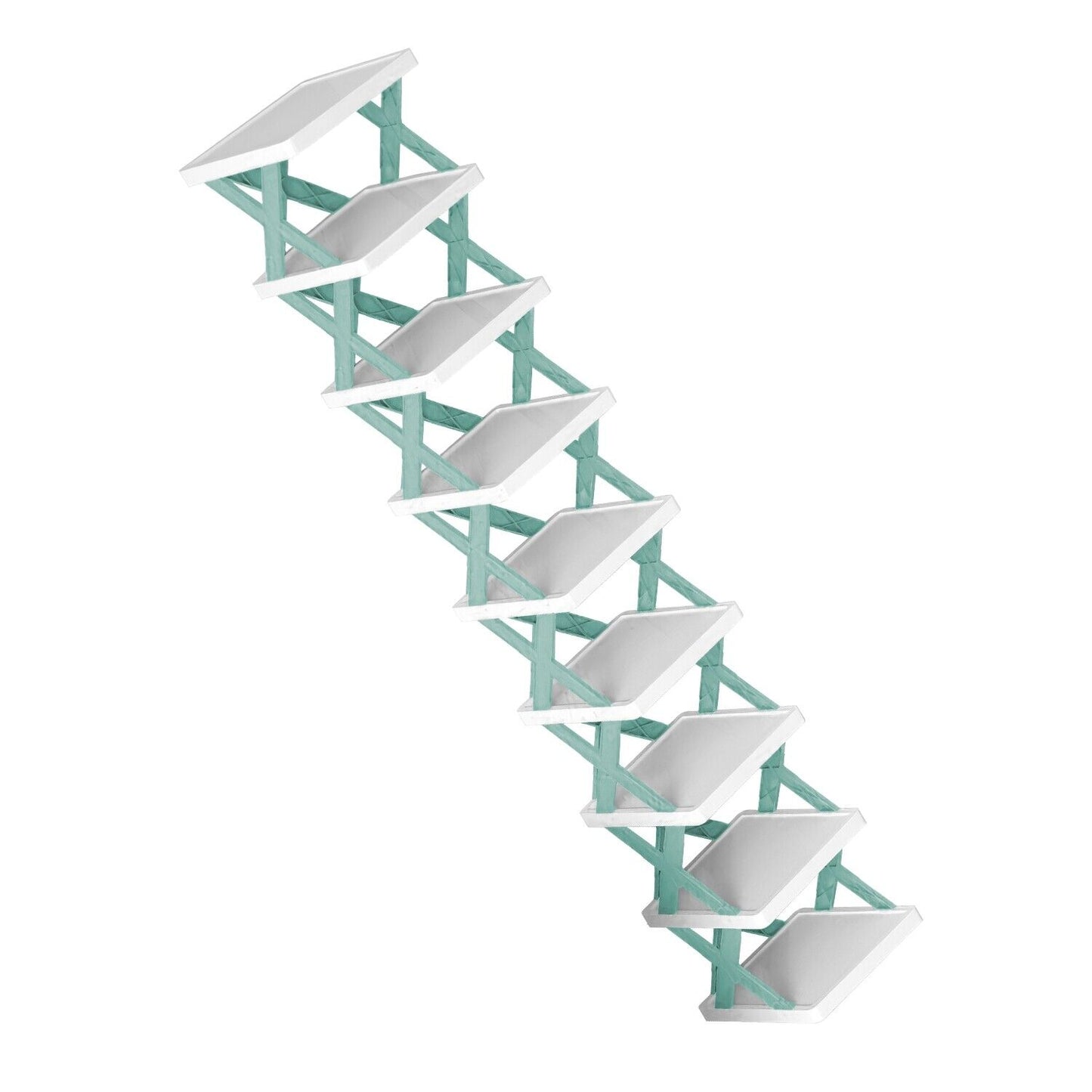9-Tier Narrow Vertical Shoe Rack